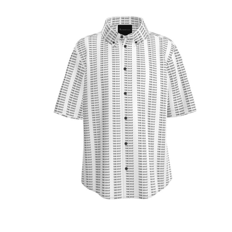 Scribe The Goat in White Capsule I Short Sleeve Shirt