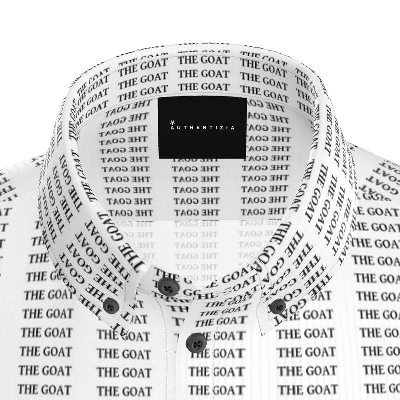 Scribe The Goat in White Capsule I Short Sleeve Shirt