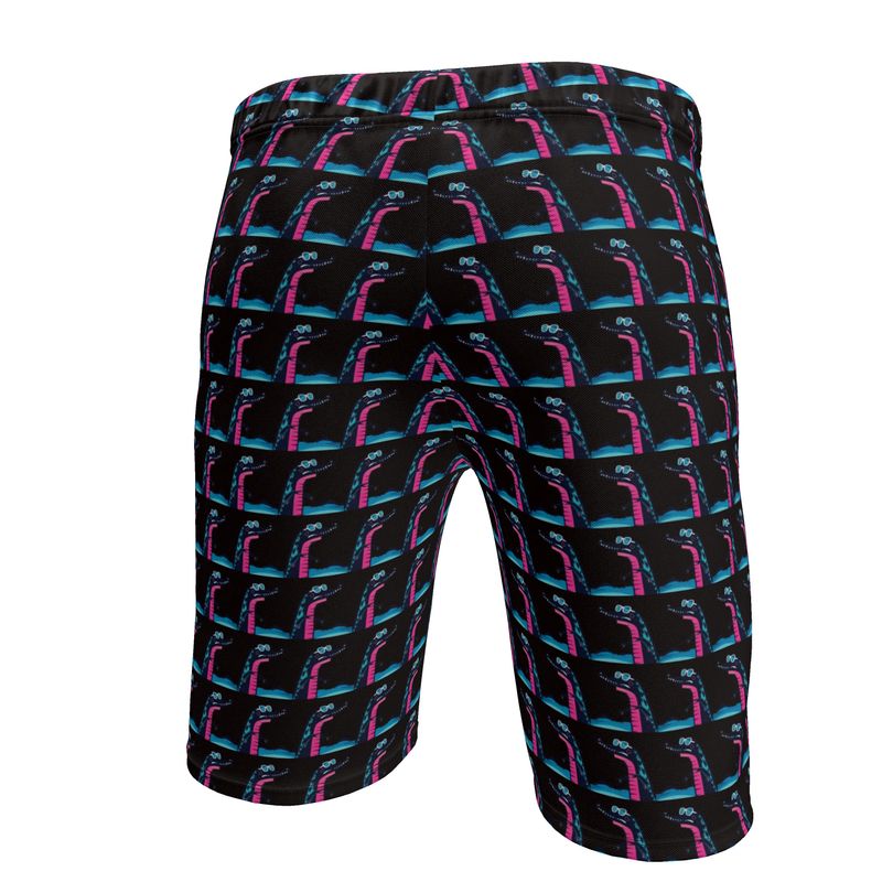 Crock Rocks Black Active Shorts