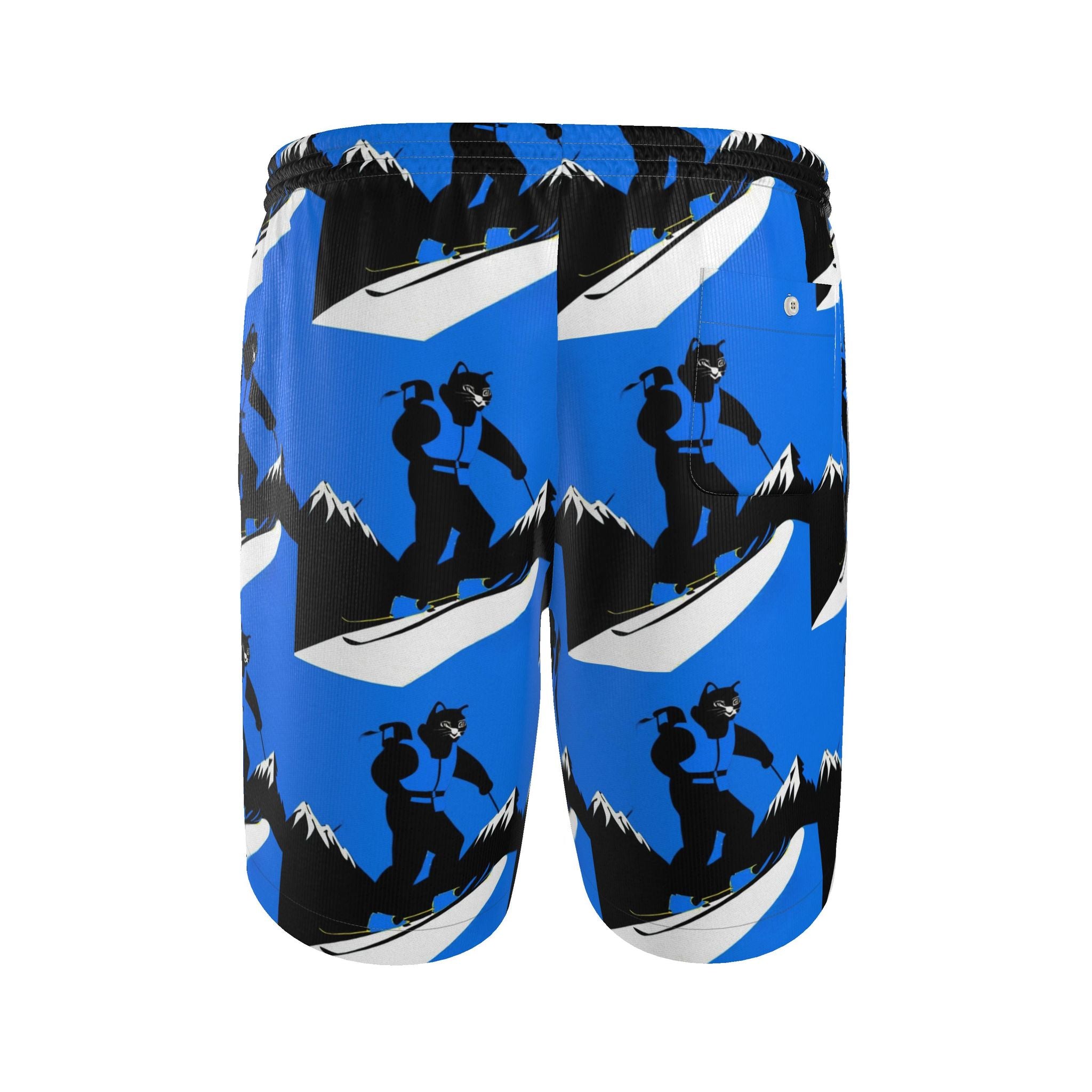 Cool Cat's Ski Silk/Linen Mens Riviera Shorts