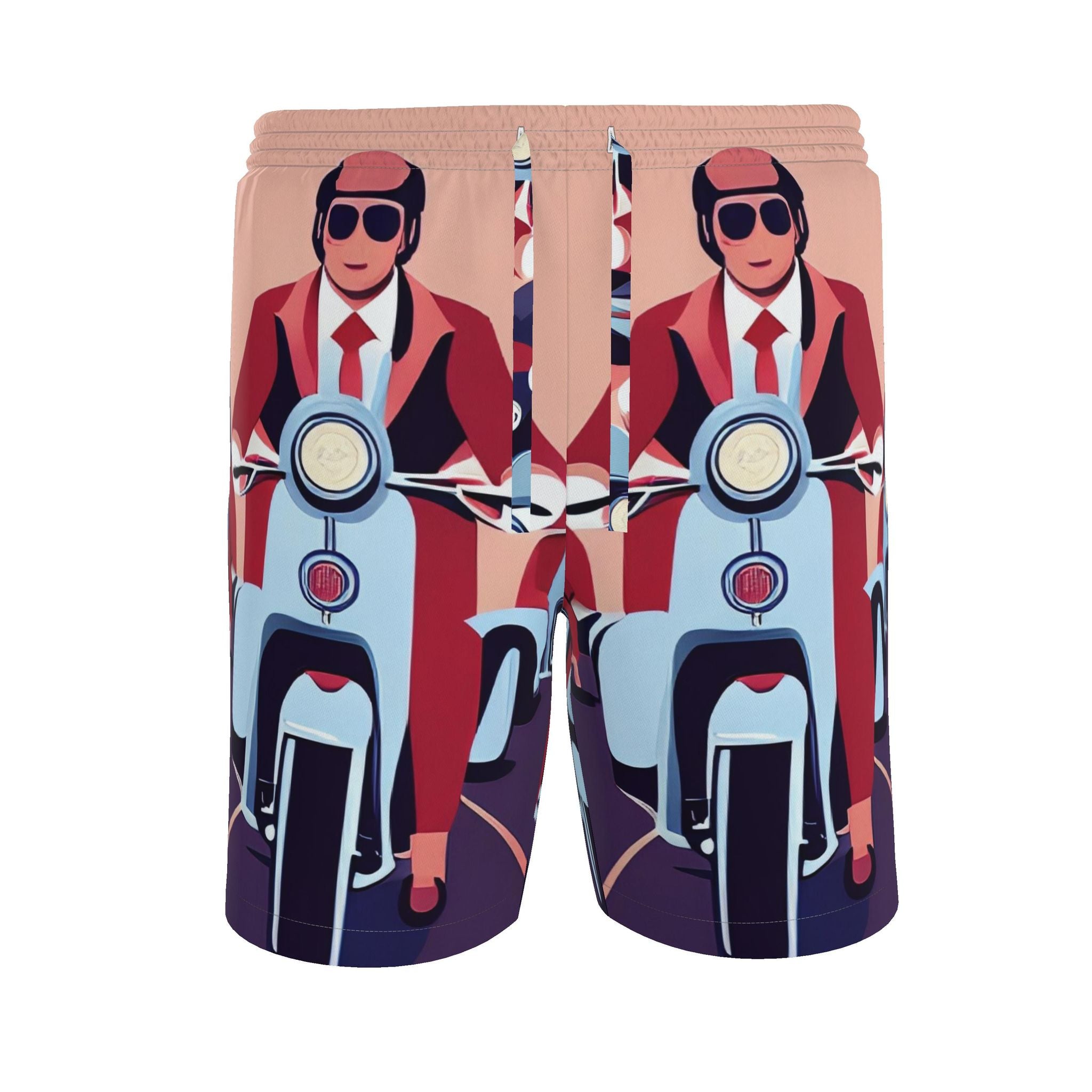 Mod Squad Mens Silk/Linen Riviera Shorts