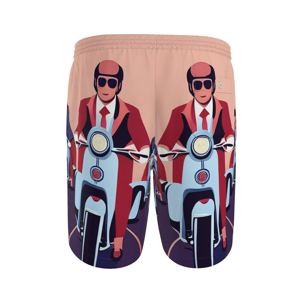 Mod Squad Mens Silk/Linen Riviera Shorts