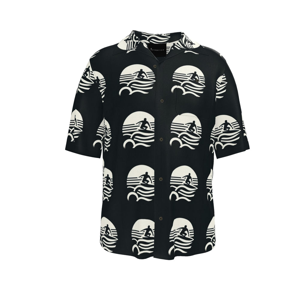 Surf Nouveau Porthole Mens Silk/Linen Revere Shirt