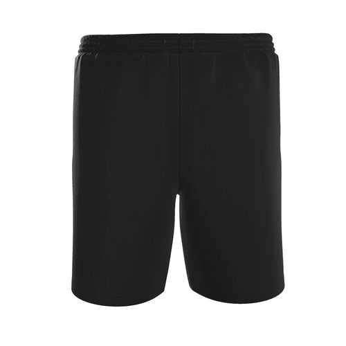 All Black Mens Silk/Linen Riviera Shorts