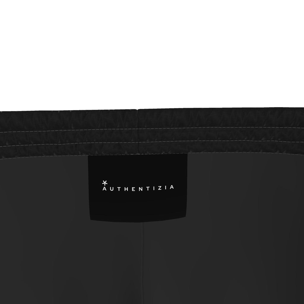 All Black Mens Silk/Linen Riviera Shorts