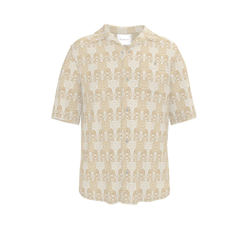 Men's Luxury Resort Revere Collar Shirt – Desert Shade