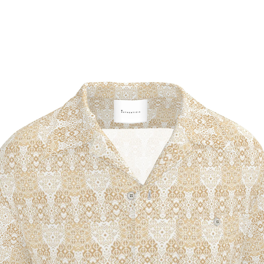 Men's Luxury Resort Revere Collar Shirt – Desert Shade