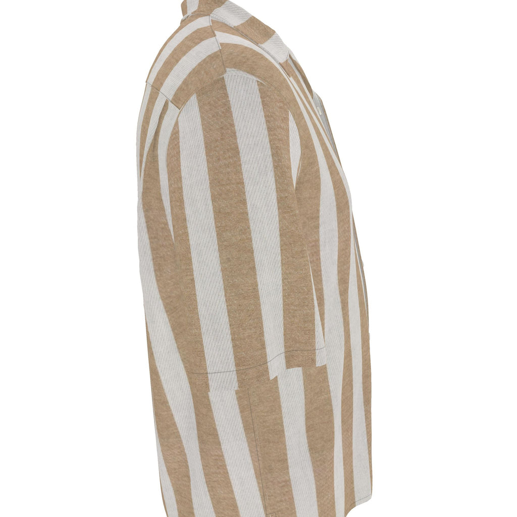 Men's Luxury Resort Revere Collar Shirt – Hype Stripe