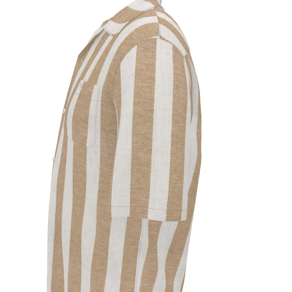 Men's Luxury Resort Revere Collar Shirt – Hype Stripe