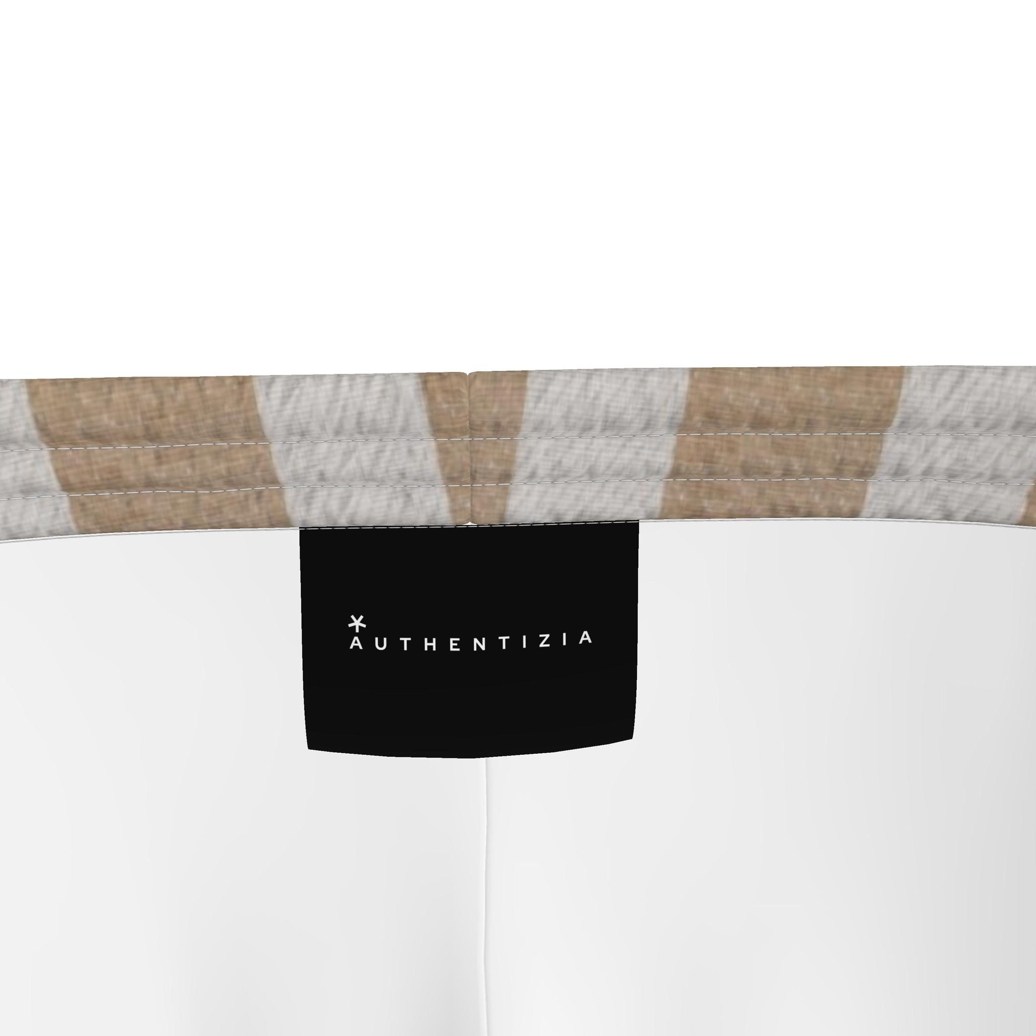 Hype Stripe Beige Mens Riviera Shorts