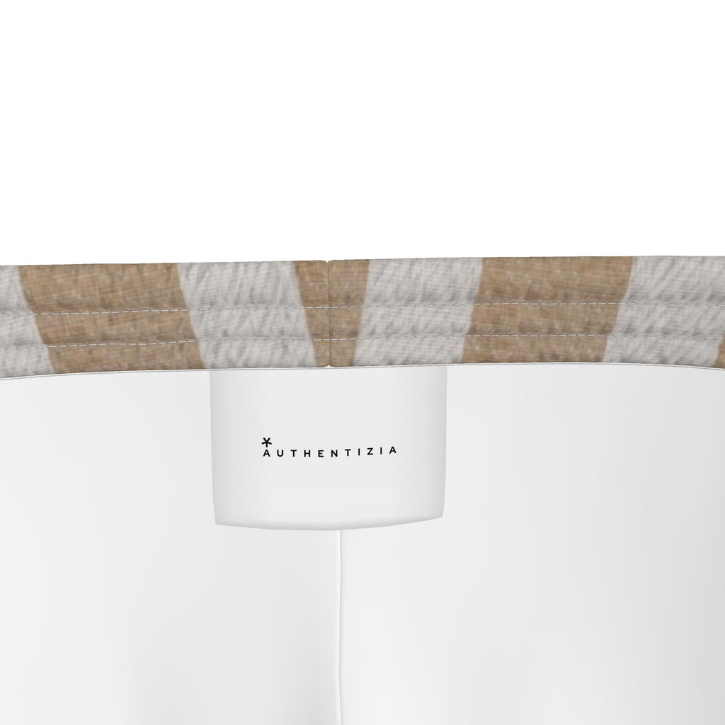 Men's Luxury Resort Riviera Shorts – Hype Stripe Beige